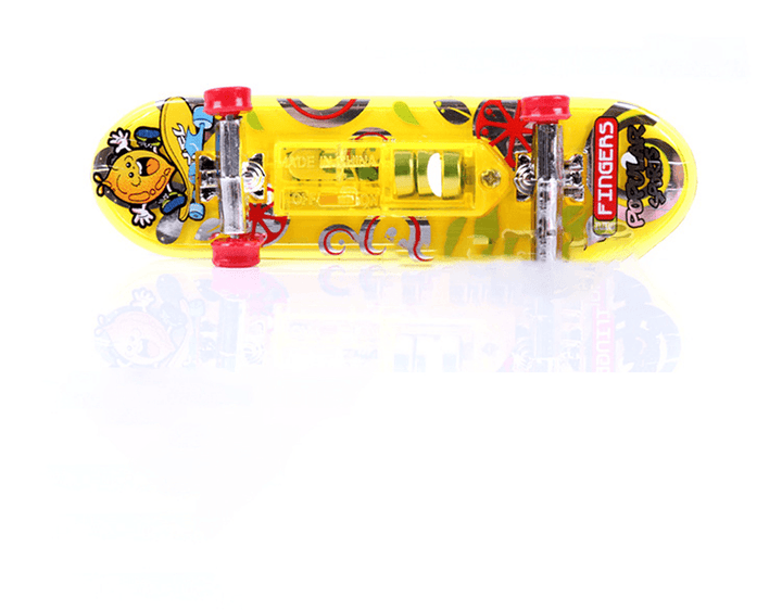 Children'S Light Finger Skateboard Toy Finger Skateboard - MRSLM