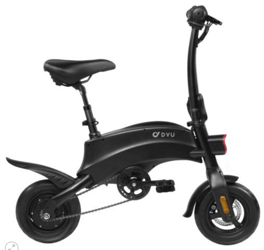 DYU S2 350W 10Ah 36V 10In Folding Moped Bicycle 25Km/H Top Speed 40Km Max Mileage Electric Bike City E Bike - MRSLM