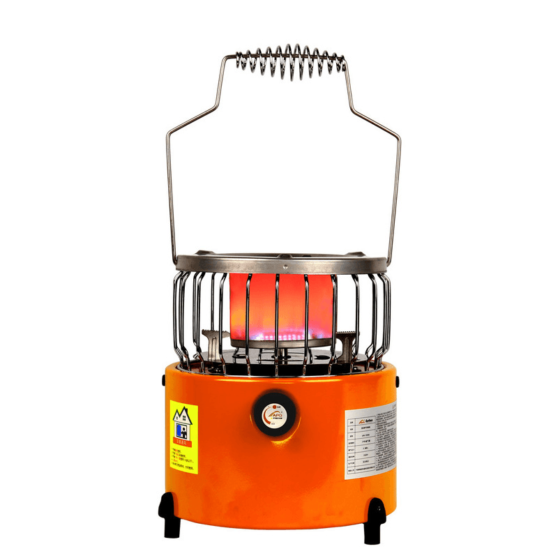 APG 2 in 1 2000W Camping Tent Warm Furnace Warmer Stove Picnic Cooking Stove Ice Fishing Hiking Fire Pit - MRSLM