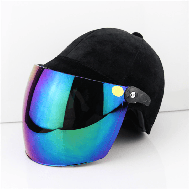 Unisex Black Suede Equestrian Helmet - MRSLM