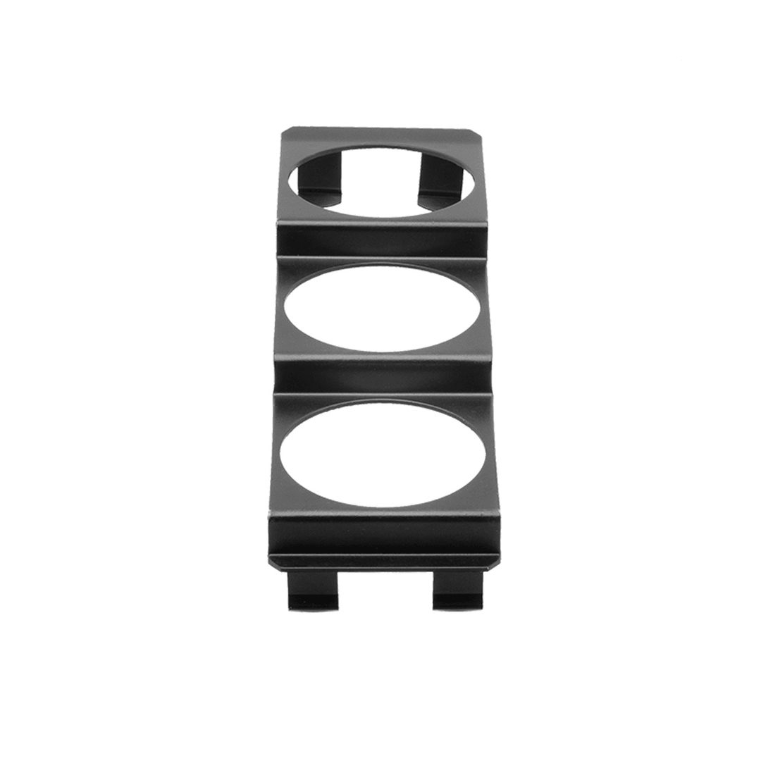 52Mm 12V Car Triple Gauge Meter Panel Mount Holder Bracket Hole Pod Dash Black - MRSLM