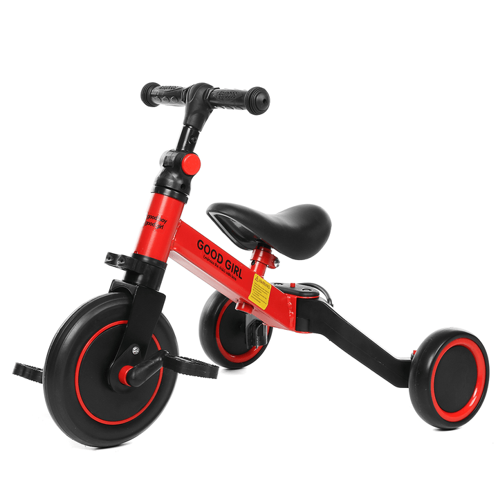 2-In-1 Kid Tricycle Adjustable Pedals Bike Toddler Children Balance Bicycle for 1-3 Years Old - MRSLM