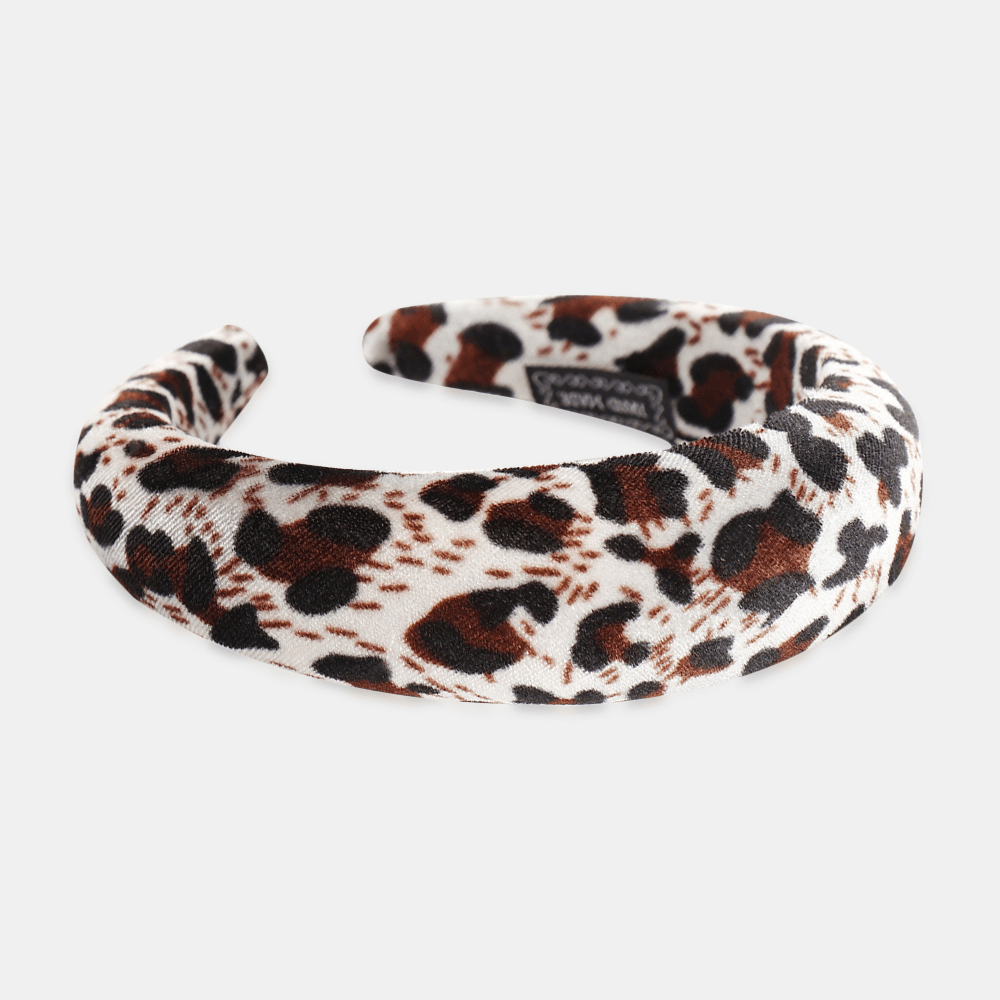 Leopard Print Sponge Headband - MRSLM