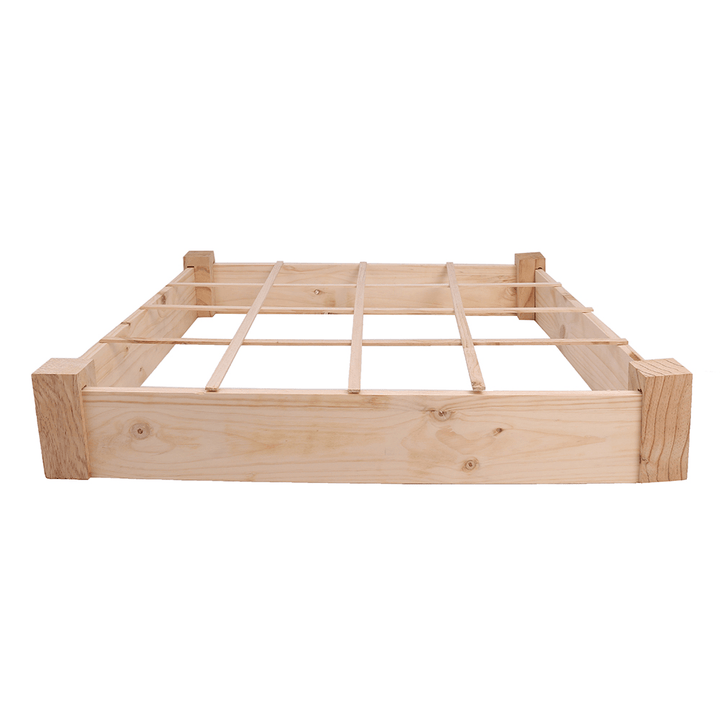 Belham Living 4 X 8 Ft. Raised Garden Bed with Grow Grid Planting Grow Box - MRSLM