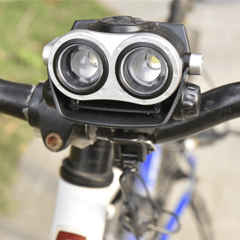 XANES DL11 1200LM 2T6 LED Bike Bicycle Front Light Zoomable Cycling Motorcycle Electiric Scooter Waterproof Headlamp - MRSLM