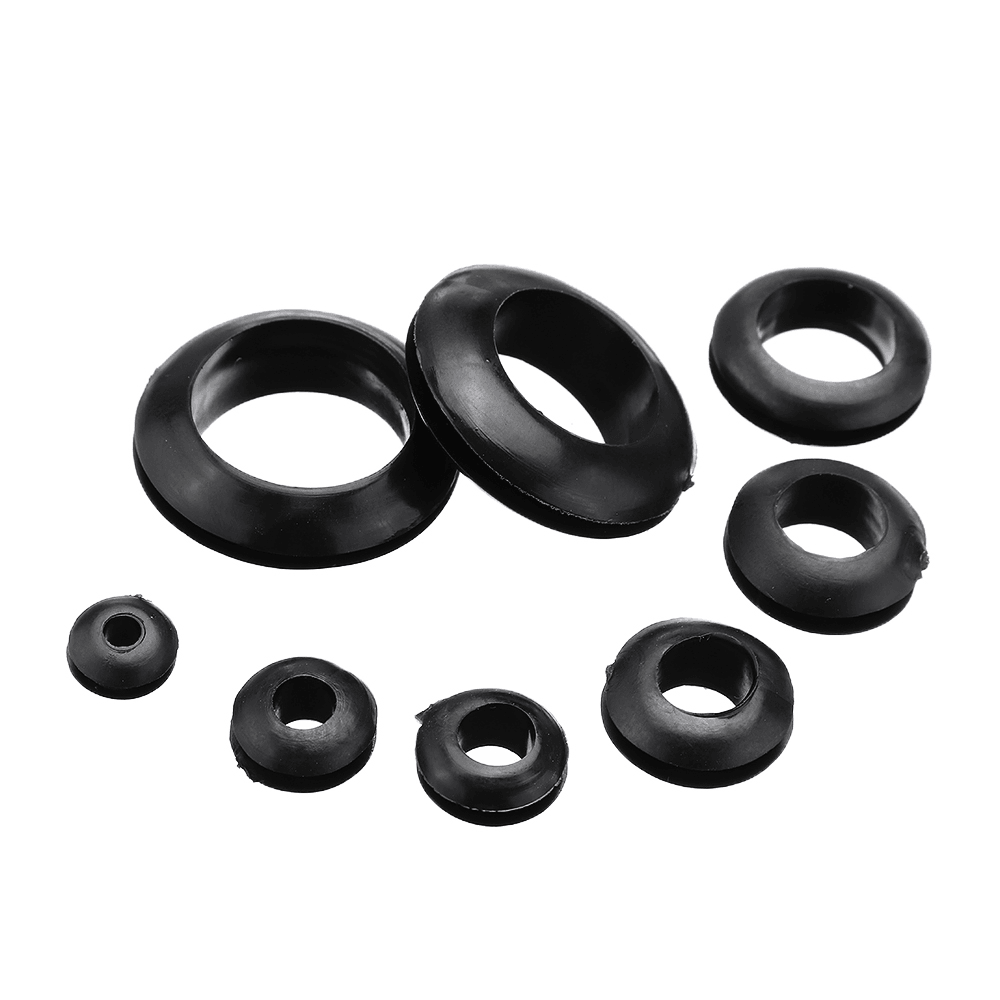 Suleve™ MXRW5 180Pcs Rubber O Ring Washer Grommets Ring Anti-Slip Gasket Seal Assortment Set - MRSLM