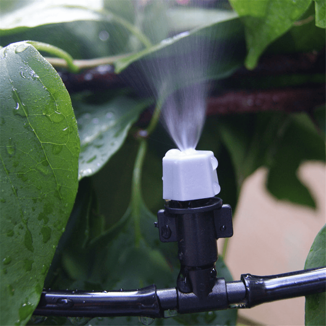 Garden Patio Water Misting Cooling System Lawn Sprinkler Nozzle Micro Irrigation Set - MRSLM