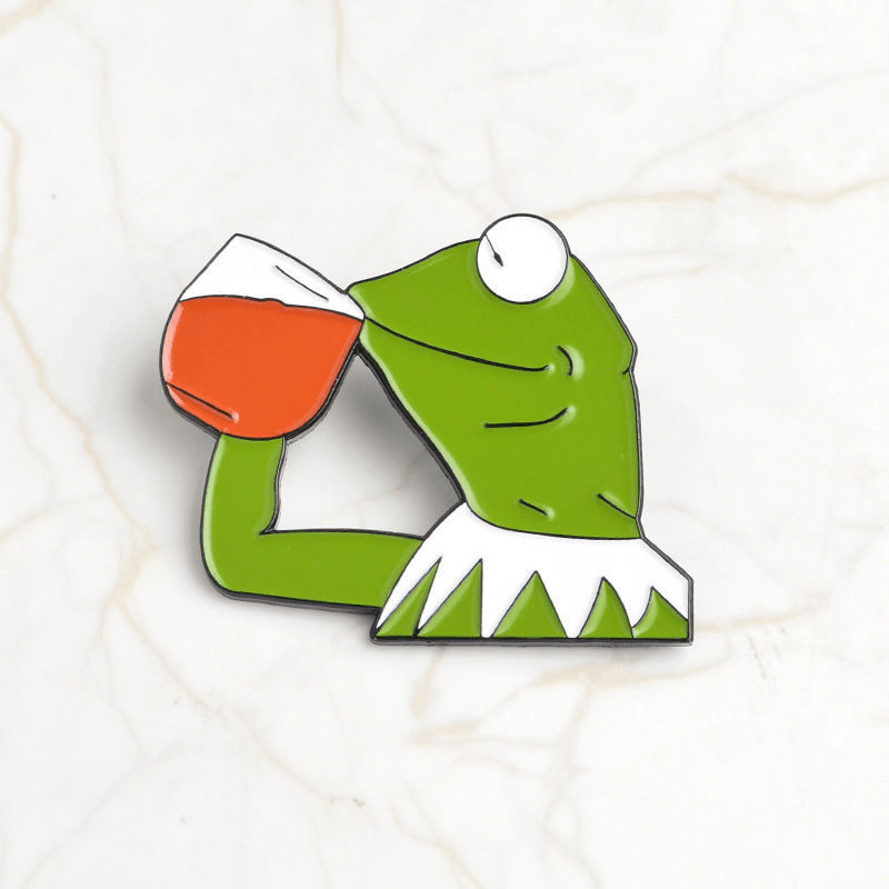 Little Frog Brooch Mermaid Badge Pepe Emoticon Pack - MRSLM