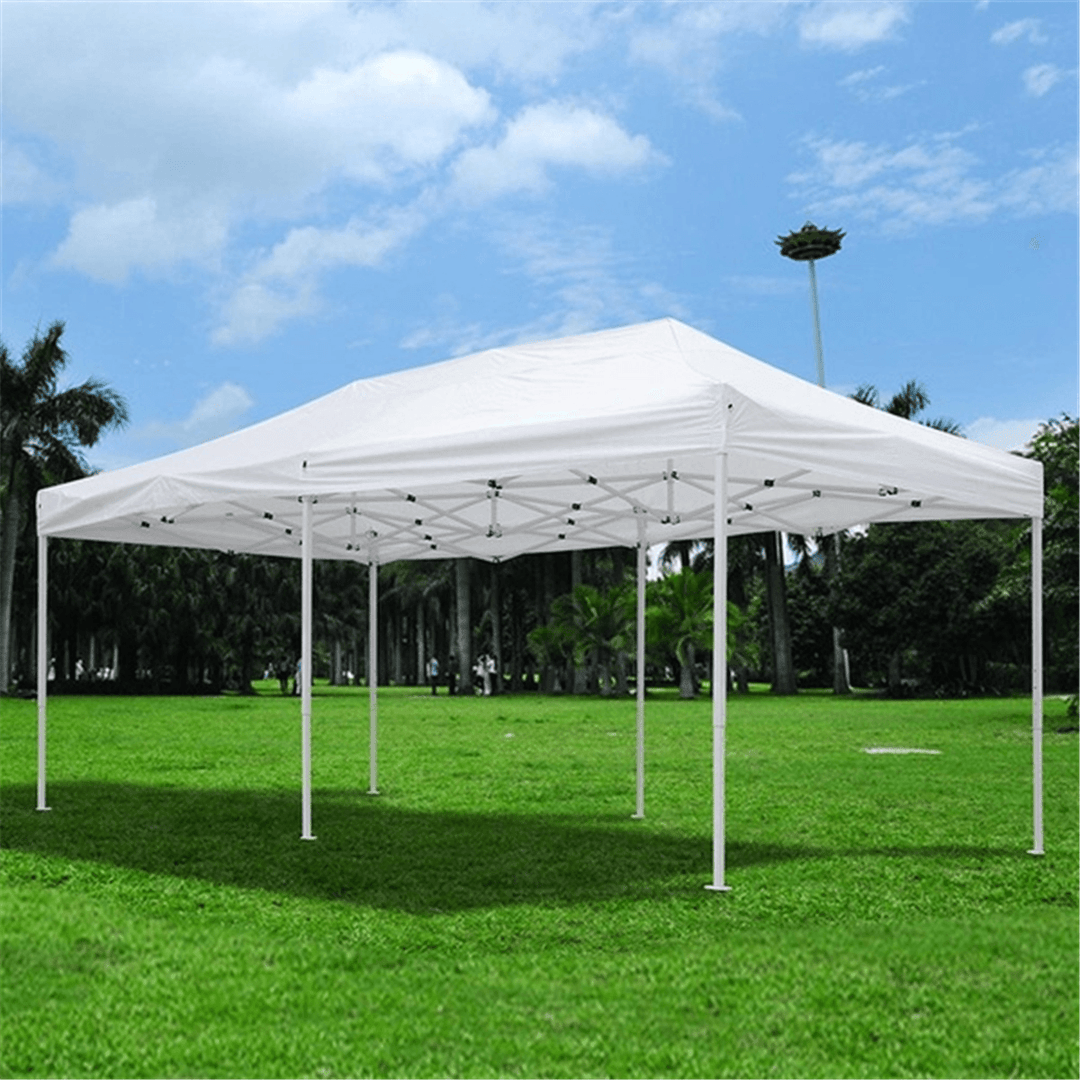 10X20Ft Canopy Top Cover Replacement Tent Patio Gazebo 420D UV Sunscreen Sunshade - MRSLM