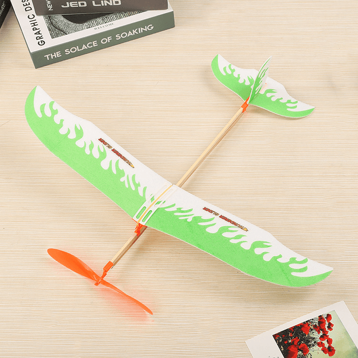 Thunderbird Rubber Band Powered Airplane Model - MRSLM