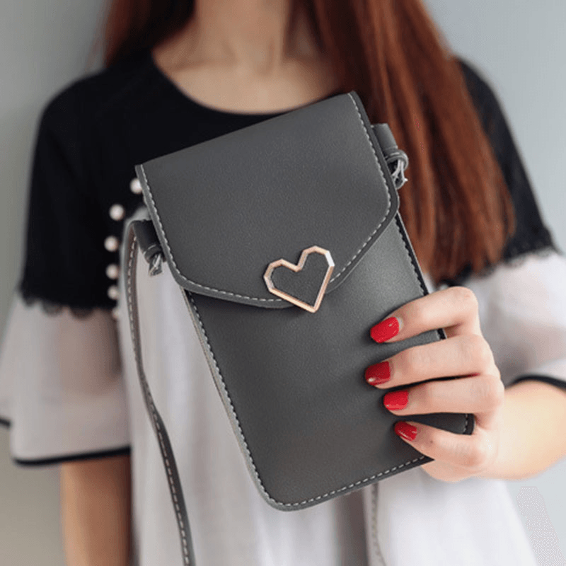 Women Fashion Phone Bag Touch Bag Shoulder Bag Crossbody Bag - MRSLM