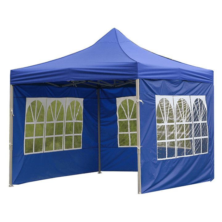 Waterproof Oxford Tents Gazebo Wall Sunshade Replacement Cloth One Side Outdoor Tent Sidewall without Roof - MRSLM