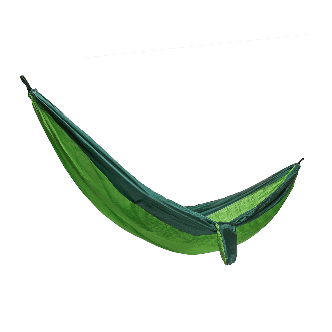 2 Person Double Hammock Hanging Bed Garden Swing Outdoor Camping Travel - MRSLM