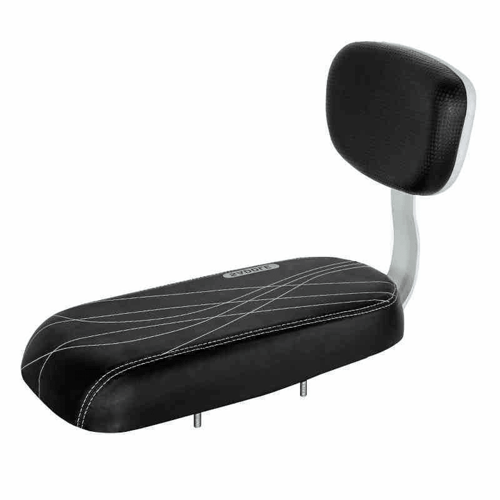 Mountain Bike Back Saddle Child Seat Soft Sponge Seat with Backrest Outdoor Cycling Accessories - MRSLM