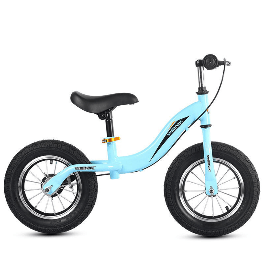 Carbon Steel No Pedal Kids Bike with Hand Brake for Beginner Rider Training Toddler Balance Bike Adjustable Seat Walker Scoot Bicycle - MRSLM