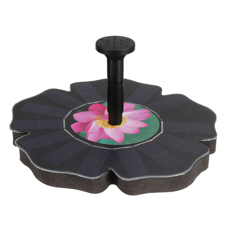 Solar Powered Fountain Water Pump Floating Garden Pond Pool Fish Tank Bird Bath - MRSLM