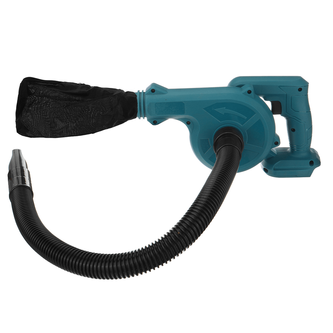 2 in 1 Electric Air Blower Vacuum Cleaner Handheld Dust Collecting Tool for Makita 18V Battery - MRSLM