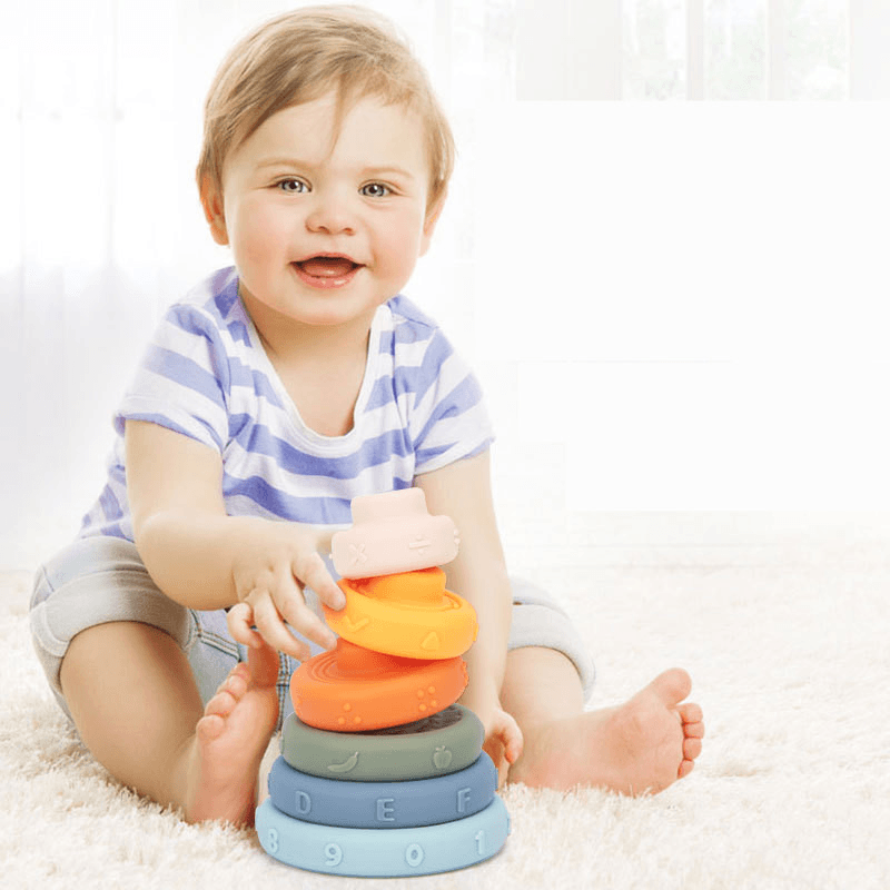 Six Stacked Jenga Squeezed and Called Children'S Toys - MRSLM