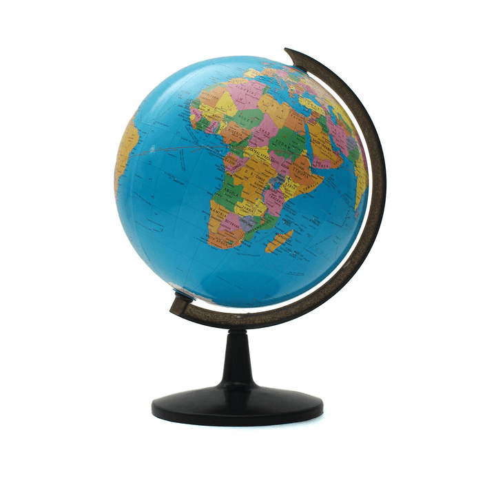 32Cm Swivel World Globe Map Desktop Decor Kids Children Educational Earth Teaching Interactive Toys Gift - MRSLM