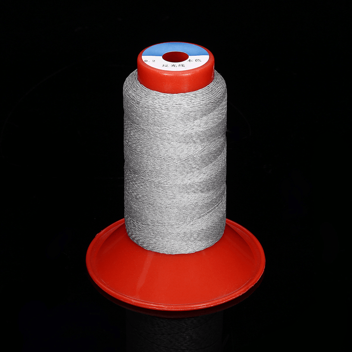 500M 0.2Mm Polyester Reflective Sewing Tools Thread Line Embroidery Spool Safety Garment - MRSLM