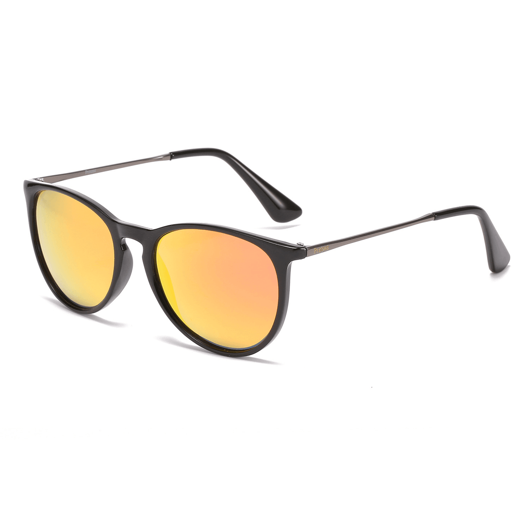 Fashion Metal Color Film Polarized Sunglasses Women - MRSLM