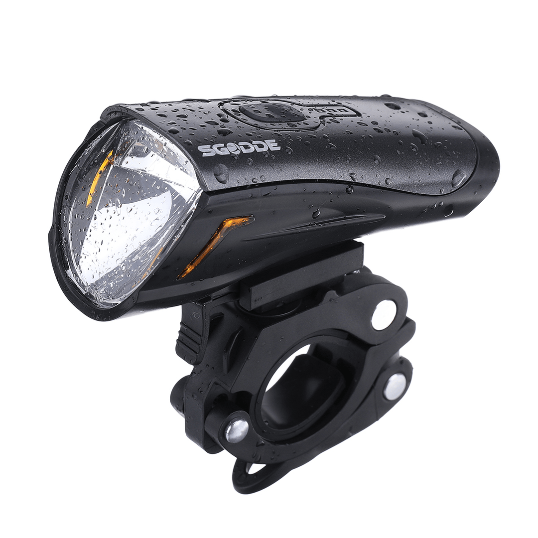 SGODDE Ultra Bright Bike Light Set Waterproof USB Rechargeable 3 Modes Bicycle Headlight with Taillight Cycling - MRSLM