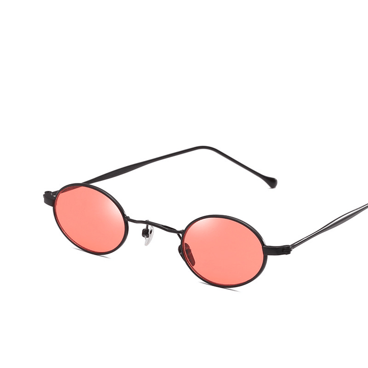 Small round Frame Metal Sunglasses - MRSLM