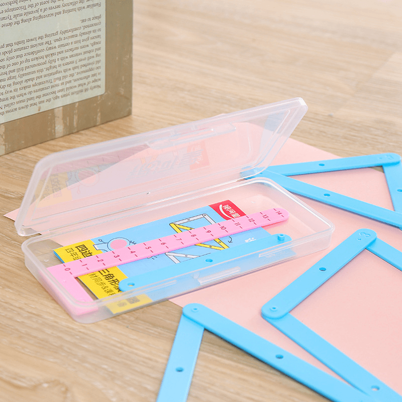 Demonstrator of the Relationship between Parallelogram and Triangle with Plastic Splicing Strip - MRSLM