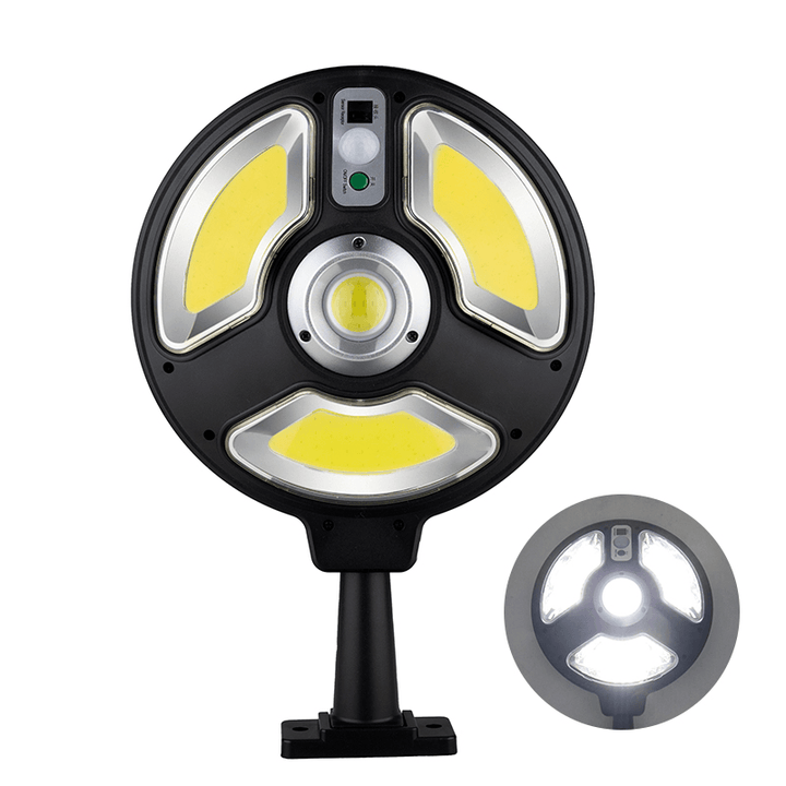 XANES® Solar Camping Light 3 Modes Sensor Garden Wall Light Outdoor COB LED Waterproof Smart Remote Control Lamp - MRSLM