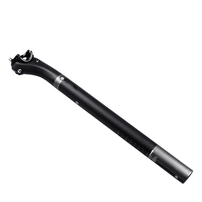 BIKEIN P13SP 3K 25° Carbon Fiber Road Bicycle Seat Tube Bike Seat Rod 400Mm 27.2/30.8/31.6Mm Road Bike Seat Post - MRSLM