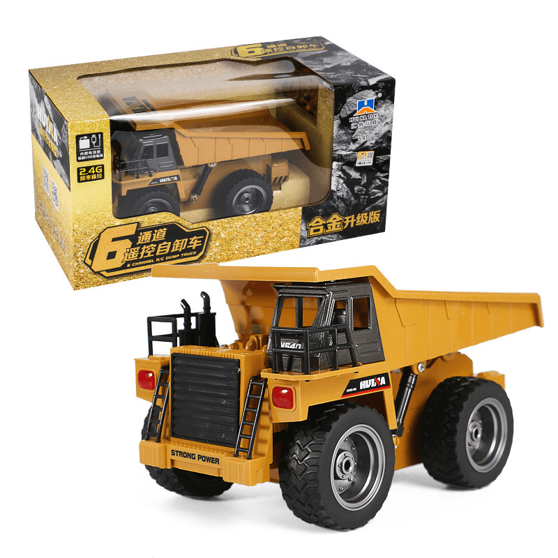 Alloy Remote Control Engineering Dump Truck Toys - MRSLM