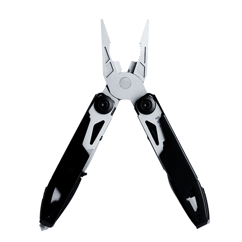 Huohou 19 in 1 Outdoor Car Portable Multitools Knife with Replaceable Saws Scissors Cutters Pliers Stainless Steel with Nylon Sheath from Xiaomi Youpin - MRSLM