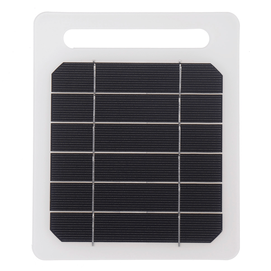 3W Monocrystalline Solar Panel Cell Module Kit Waterproof with USB Ports Mobile Phone Charging - MRSLM