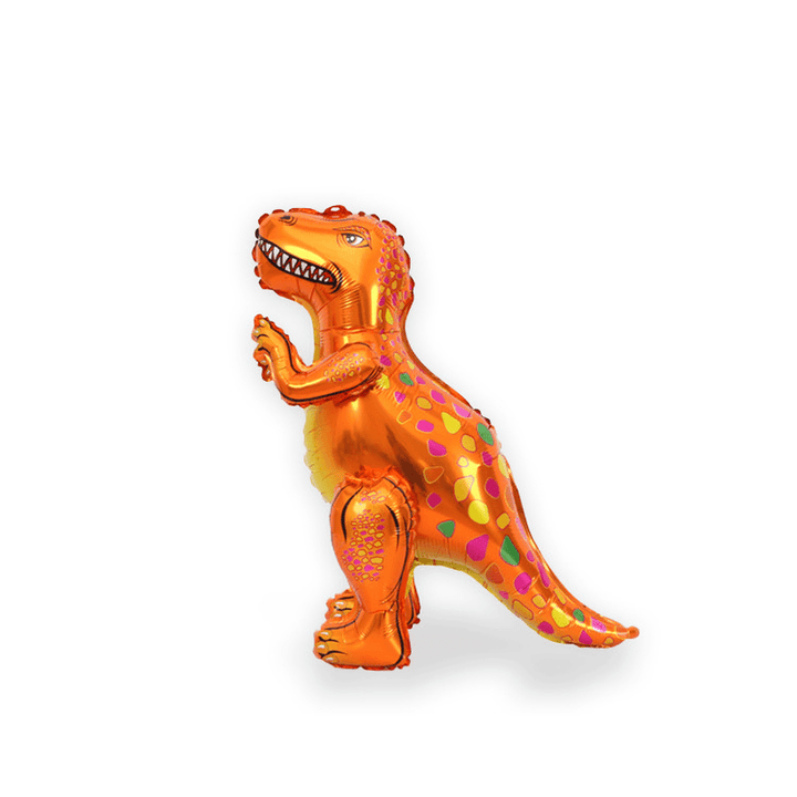 Assemble Tyrannosaurus Rex Long Necked Dragon Aluminum Foil Balloon - MRSLM