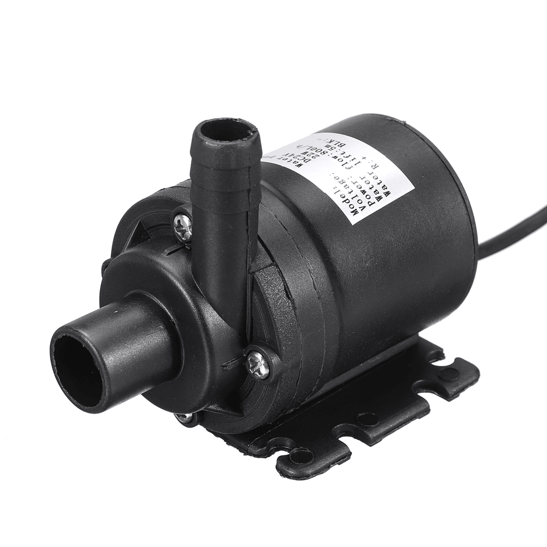 800L/H 24V DC 5M Submersible Hot Water Circulation Pump Solar Brushless Motor - MRSLM