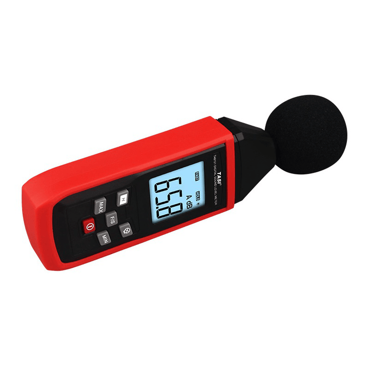 TASI® TA8151 Digital Sound Level Meter 30~130Db Decibel Meter Logger Noise Detector Digital Noise Audio Diagnostic Tool - MRSLM