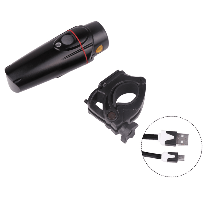 XANES XL24 LED Cycling Bike Light USB Charging Bicycl Headlight Electric Scooter Motorcycle - MRSLM