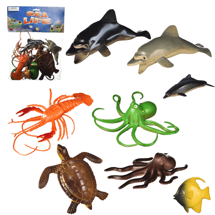 Simulated Marine Animal Model Toys Make a Sound of the Sea - MRSLM