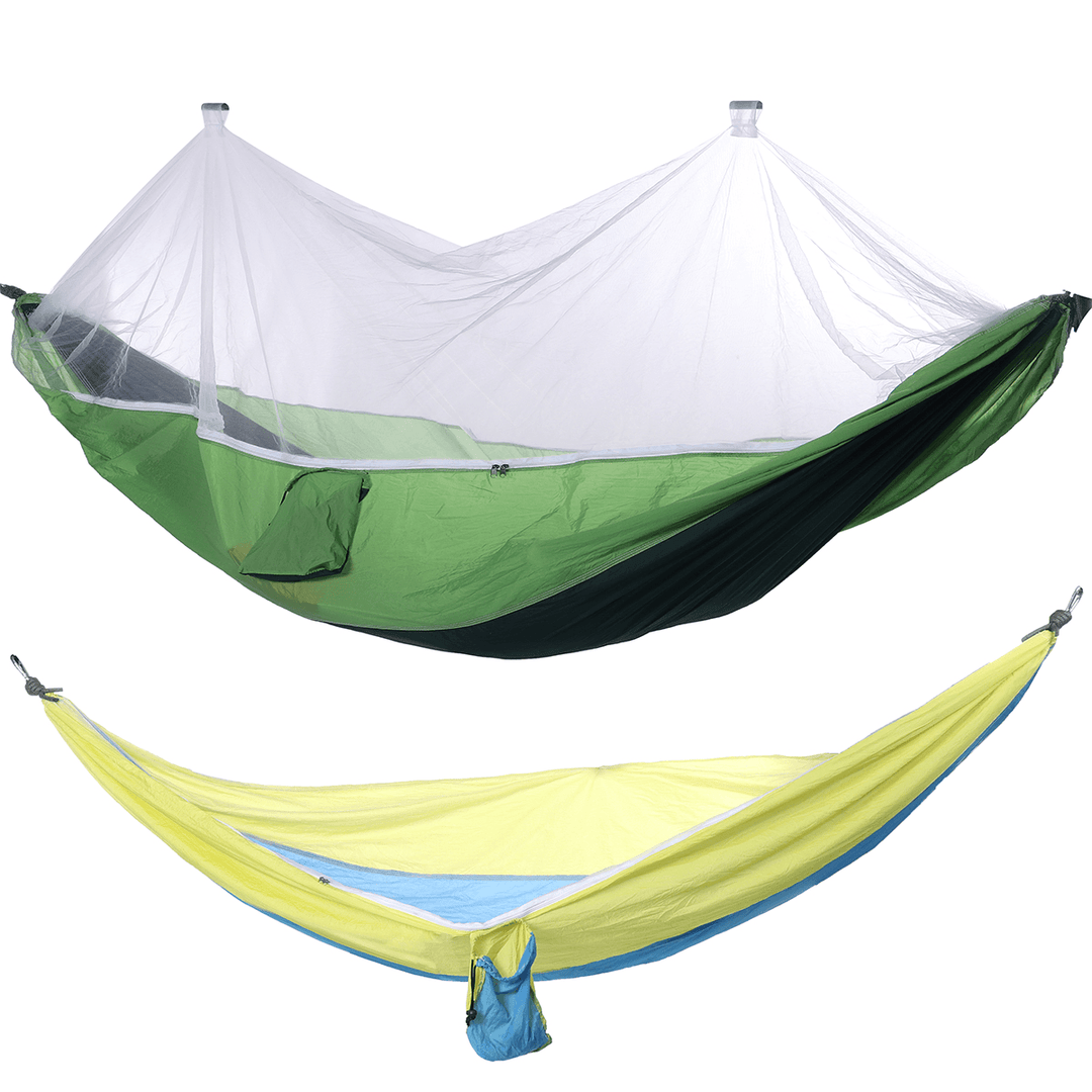 Double Ultra-Thin Anti-Mosquito Net Hammock with Nylon Polyester for Outdoor - MRSLM