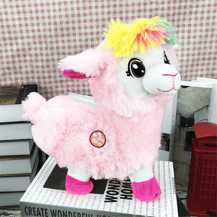 Electric Hip Alpaca Boppi Pets Twisting Rhea Electric Plush Toy - MRSLM