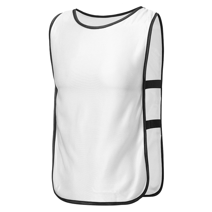 Team Training Scrimmage Soccer Football Pinnie Jersey Sport Vest Adult Child - MRSLM