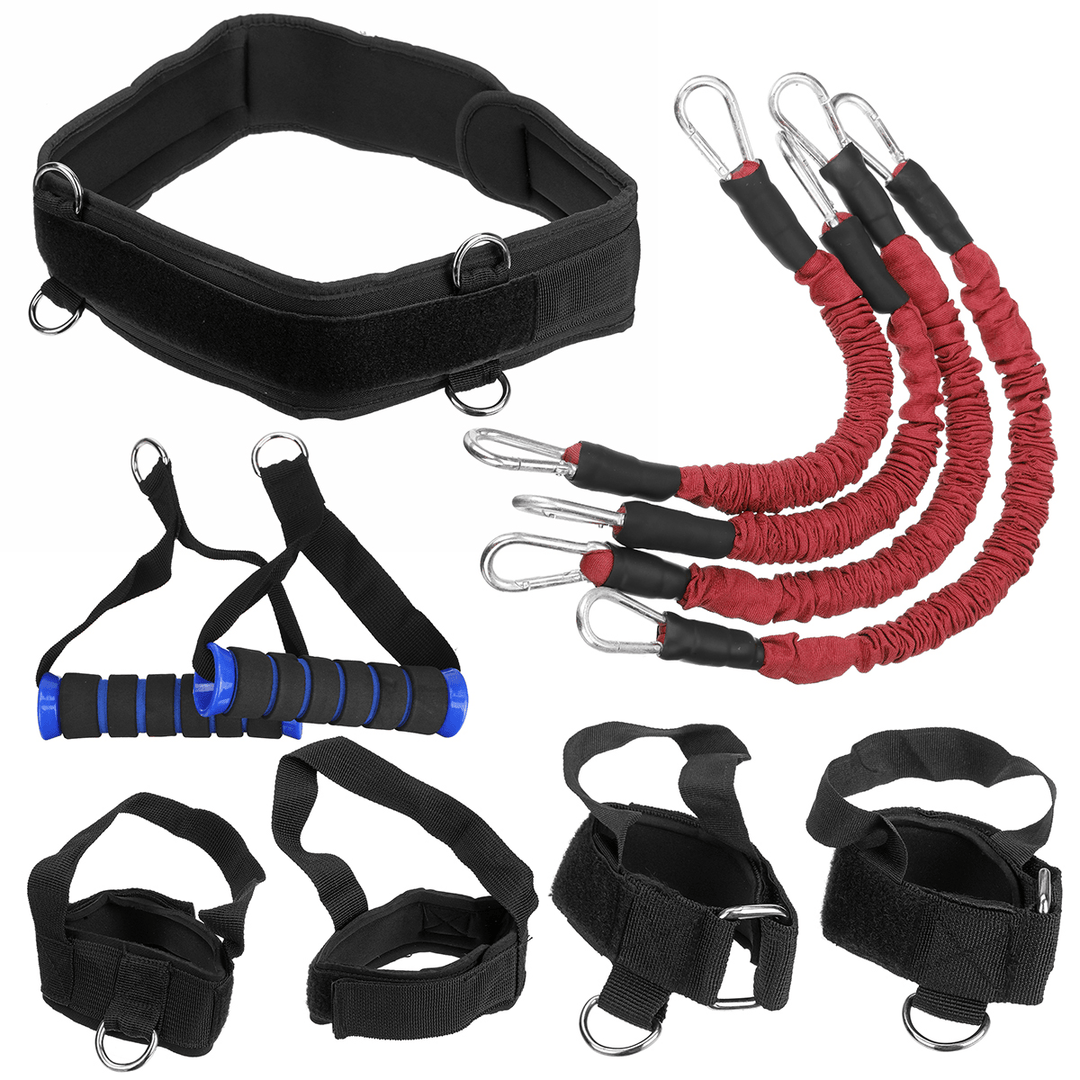 200LBS High Strength Heavy Exercise Boxing Resistance Bands Training Strap System for Boxing Equipment - MRSLM