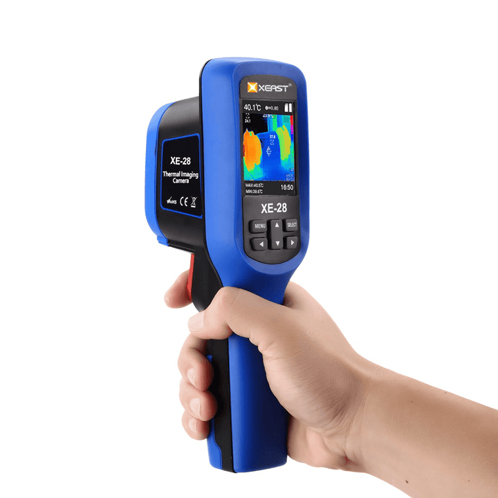 XEAST XE-27 XE-28 Ultra-Cool and Ultra-Clear Color 2.5-Inch LCD Display Thermal Imager 60*60 Resolution Infrared Thermometer - MRSLM