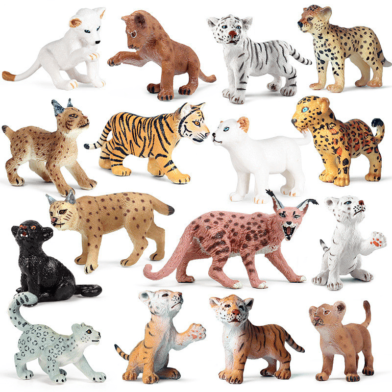 Children'S Cognitive Simulation Animal Model Static Decoration Toy - MRSLM