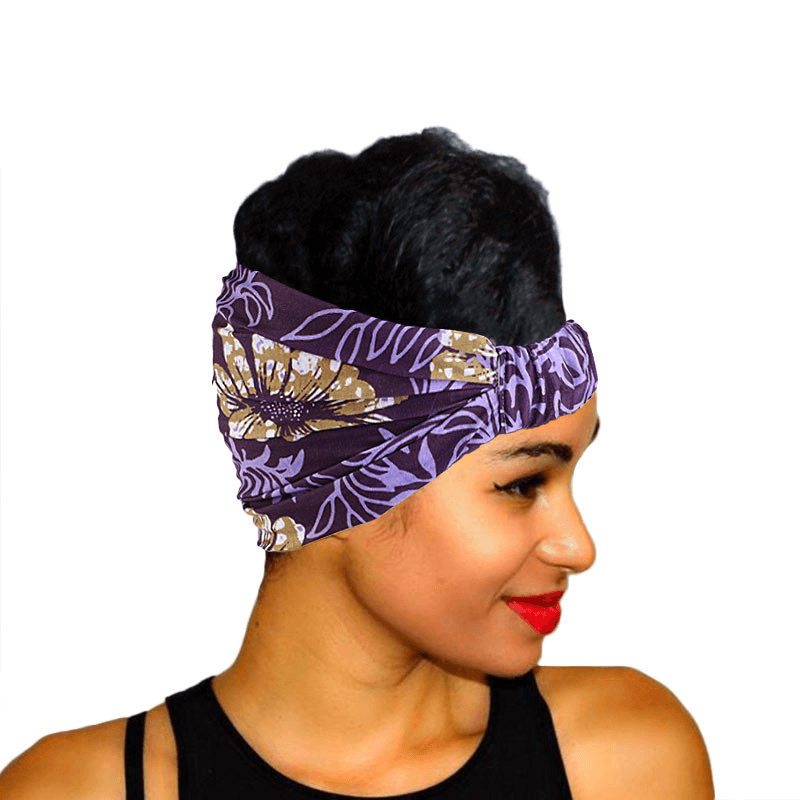 Women'S Sports Print Wide Head Headband - MRSLM