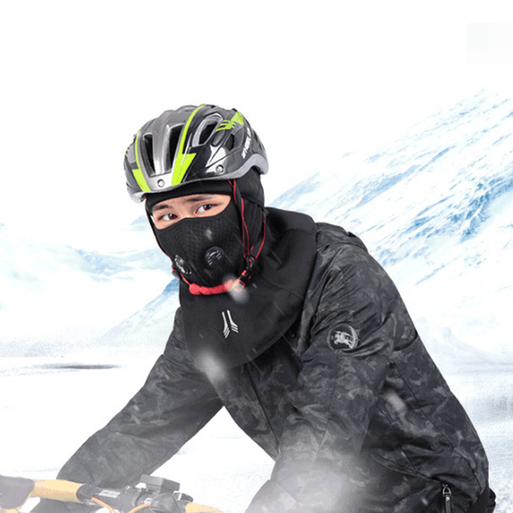 WHEEL up Full Face Scarf Cycling Neck Head Balaclava Windproof Waterproof Face Mask Head Cap Outdoor Sports Ski - MRSLM