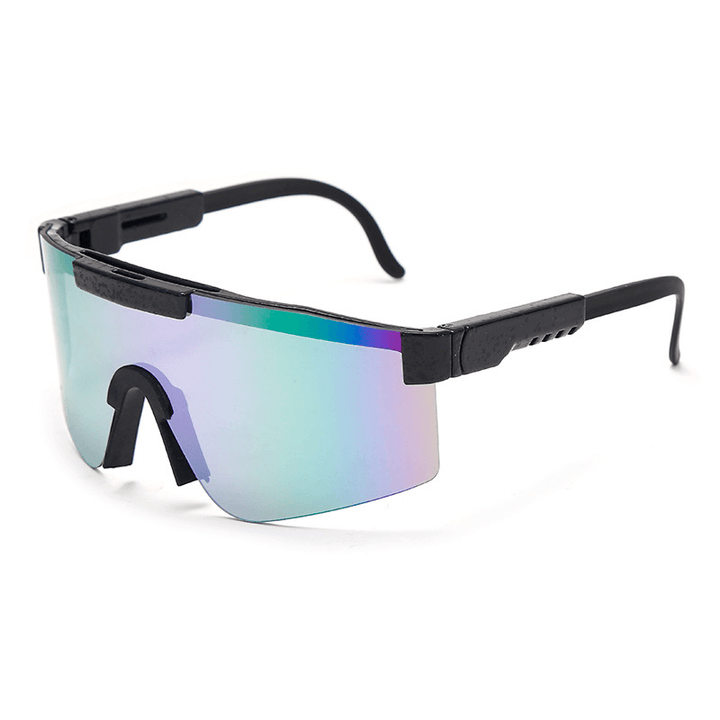 Colorful Full Electroplating Real Film Sports Sunglasses - MRSLM