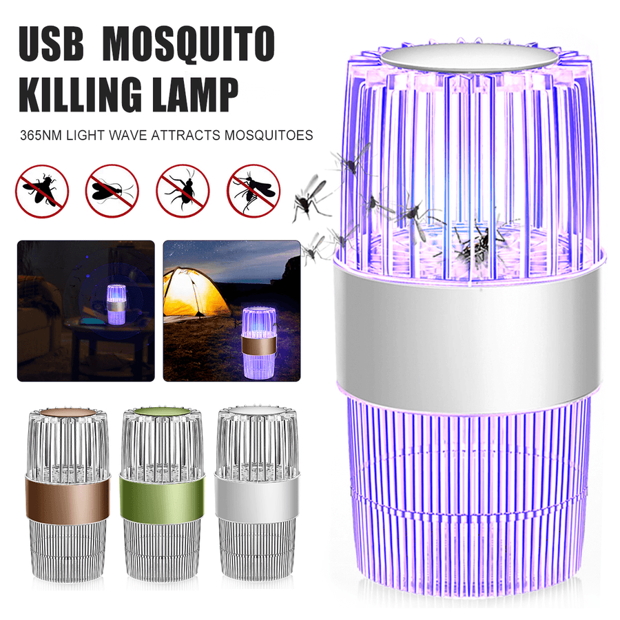 Bakeey USB Power Supply Mute Mosquito Repellent Lamp Physical Photocatalyst Mosquito Killer Lamp - MRSLM