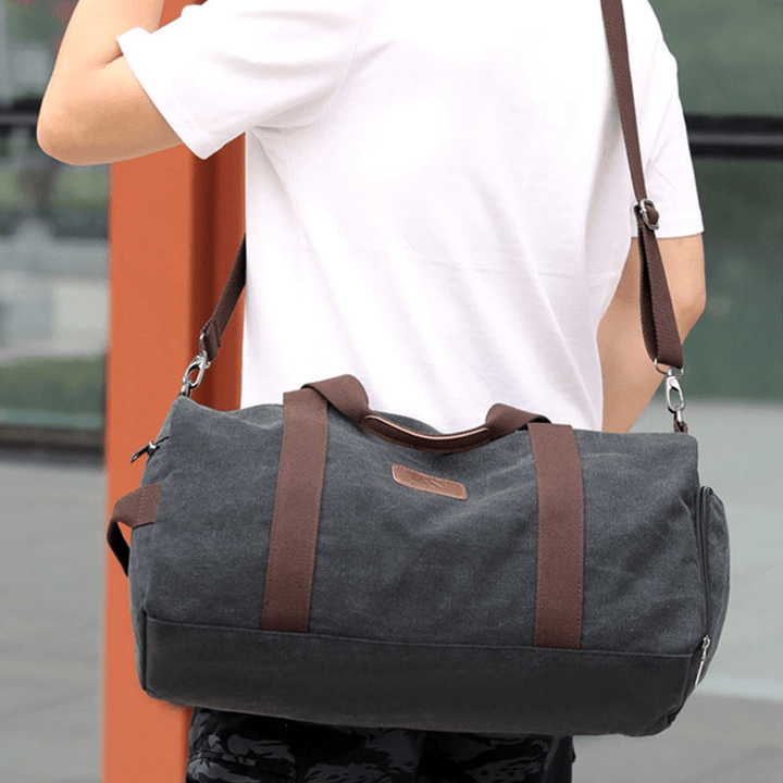 Men Women Large Capacity Handbag Shoulder Bag Travel Bag - MRSLM