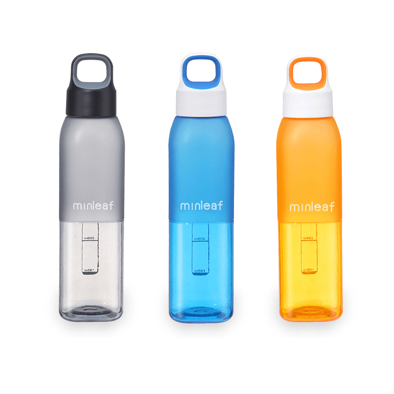 550Ml Large Capacity Portable Outdoor Sport Light Weight Safe Plastic Water Bottle Cup - MRSLM